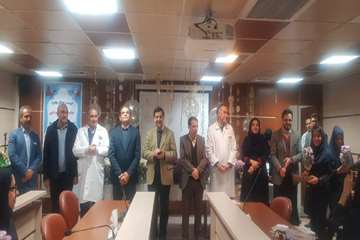 مراسم میلاد با سعادت حضرت فاطمه زهرا (س) و تقدیر از پرستاران نمونه بیمارستان توانبخشی رفیده